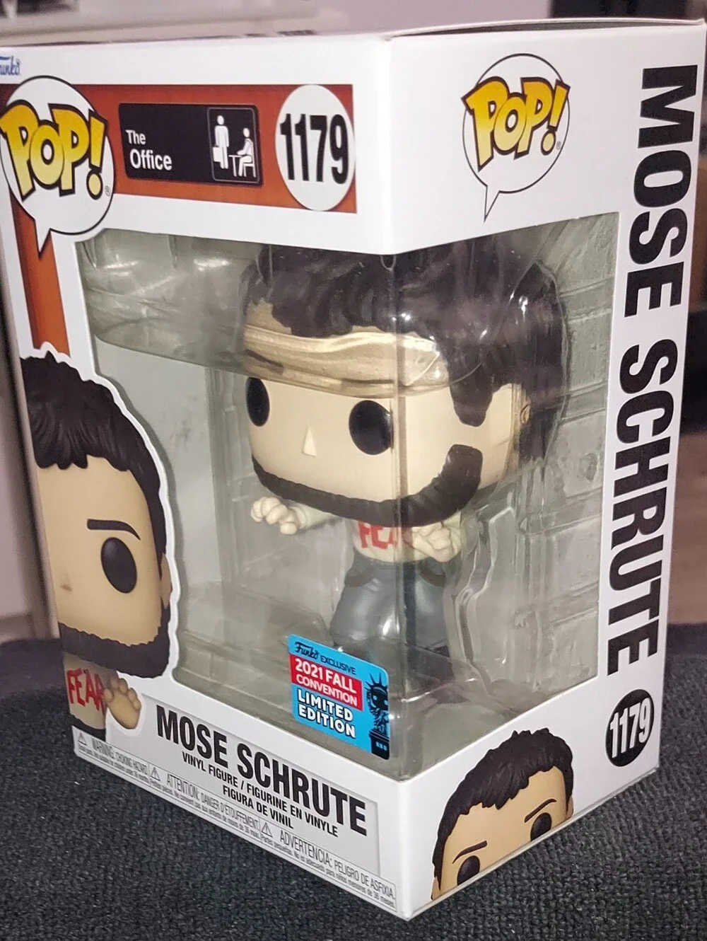 Funko Pop! The Office - Mose Schrute #1179 (2021 Fall Convention Exclusive) -New